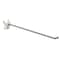 Azar Displays 2-Piece 12" Metal Wire Hook Plastic Attached Back: 0.187" Dia., PK50 701212-50PK - alternate 1